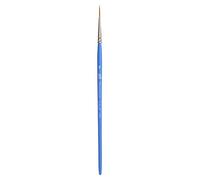 Princeton Artist Brush Princeton Select Sintético Mango Corto Trazador Nº 0, Azul, Liner 0