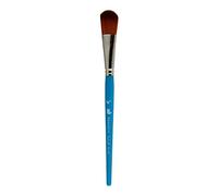 Princeton Artist Brush 10011515 Princeton Select Sintético Mango Corto Abombado Ovalado 3/4 Pulg, Natural, Oval Mop, 3/4 Inch