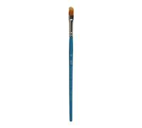 Princeton Art & Brush Princeton Select Sintético Mango Corto Lengua Gato Peine Pulg, Marrón, Filbert Grainer 1/4"