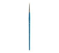 Princeton Artist Brush Princeton Select Sintético Mango Trazador Corto Nº, Azul, Short Liner 18/0