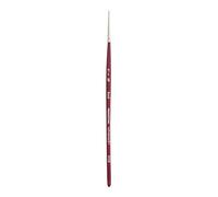 Princeton Velvetouch Artiste, Mixed-Media Brush for Acrylic, Watercolor & Oil, Series 3950 Round Luxury Synthetic, Size 18/0