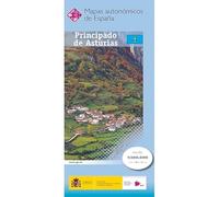 PRINCIPADO DE ASTURIAS-autonómico escala 1:200.000