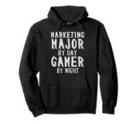 Principal de Marketing por Día Jugador por La Noche Juegos Publicidad Sudadera con Capucha