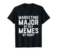 Principal De Marketing por Día Memes por Noche Marketer Broma Estudiante Camiseta gráfica económica