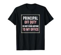 Principal Fuera de Servicio No envíe a Nadie a mi Oficina Camiseta