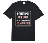 Principal Fuera de Servicio No envíe a Nadie a mi Oficina Comfort Colors Adult Heavyweight T-Shirt