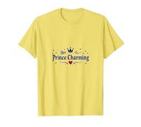 Príncipe Azul - Su Amor Romántico de Cuento de Hadas Camiseta, Hombre, Limón, M