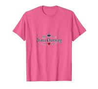 Príncipe Azul - Su Amor Romántico de Cuento de Hadas Camiseta, Hombre, Rosa Jaspeado, M