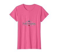 Príncipe Azul - Su Amor Romántico de Cuento de Hadas Camiseta, Mujer, Rosa Jaspeado, M