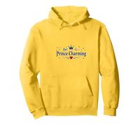 Príncipe Azul - Su Amor Romántico de Cuento de Hadas Sudadera con Capucha, Unisex para Adultos, Limón, L