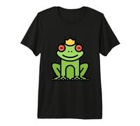 Príncipe de la realeza Rana coronada Camiseta Premium