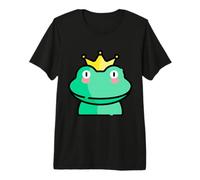 Príncipe de la realeza Rana coronada Camiseta Premium