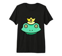 Príncipe de la realeza Rana coronada Camiseta Premium