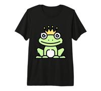 Príncipe de la realeza Rana coronada Camiseta Premium