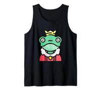 Príncipe de la realeza rana coronada Camiseta sin Mangas