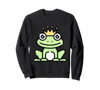 Príncipe de la realeza rana coronada Sudadera