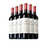 Príncipe de Viana Navarra Crianza 75 cl Vino tinto (Caja de 6 Botellas de 75 cl)