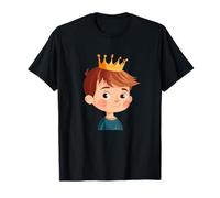 Príncipe encantador con corona para un toque real Camiseta