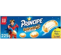 Príncipe Estrellas, Galletas Cubiertas de Chocolate Blanco, 225g