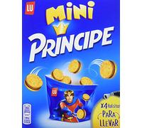 Principe - Galleta Mini Crema De Chocolate, 160 g - , Pack de 6