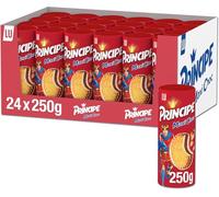 Príncipe Maxi Choc Galletas Sandwich Rellenas de Doble Crema de Chocolate con Leche 250g - Pack de 24