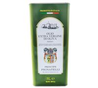 Príncipe Pignatelli di Monteroduni - Aceite de oliva virgen extra 100% italiano, extraído en frío y filtrado, lata de 5L, mezcla afrutada media, AOVE de calidad de Molise