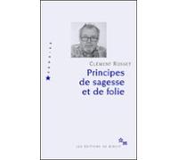 Principes De Sagesse Et De Folie (ebook)