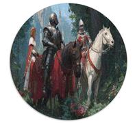 Príncipes y Caballero Rompecabezas para Adultos 1000pcs (67.5x67.5cm) Juegos EduGatoivos De Decoración del Hogar