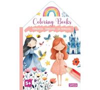 Principesse-Princesses-Les princesses. Colouring books. Ediz. illustrata (Sassi junior)
