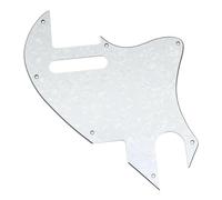 Principiante Golpeador De Guitarra Eléctrica Golpeador De Guitarra Eléctrica Híbrido Profesional F 7 Agujeros Estilo Moderno Estándar Duradero(4ply White)