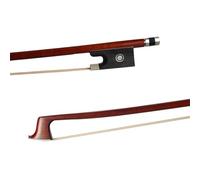 principiantes arco de violín El Arco De Violín De Tamaño Brazilwood 4/4 3/4 1/2 1/4 1/8 Tiene Una Respuesta Rápida Y Viene Con Un Botón De Arco De Ébano De Crin Genuina.(1/4)