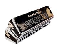 principiantes armonica Armónica Contrabajo Tocando Instrumento Acompañamiento De Banda Y Armónica Bajo