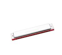 principiantes armonica Armónica Profesional De 21 Agujeros, Arpa De Doble Orificio Con Lengüetas Dobles Para Instrumento De Sonido Completo, Órgano Bucal(F)