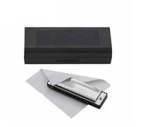 Principiantes Armónica Diatonic Harmonica Key Of C Armónica De Blues De 20 Notas Y 10 Agujeros Con Llave G Instrumento De Viento Madera(2)