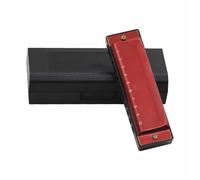 Principiantes Armónica Diatonic Harmonica Key Of C Armónica De Blues De 20 Notas Y 10 Agujeros Con Llave G Instrumento De Viento Madera(3)