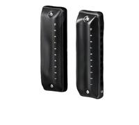 Principiantes Armónica Diatonic Harmonica Key Of C Armónica De Blues En Tonalidad C 10 Agujeros 20 Notas Apta Para Adultos Principiantes Profesionales Mini(Matter Black-Paddy C)