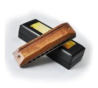 Principiantes Armónica Diatonic Harmonica Key Of C Armónica Diatónica De Madera Palisandro 10 Agujeros Blues Calidad Profesional En La Tonalidad C