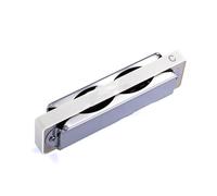Principiantes Armónica Diatonic Harmonica Key Of C Instrumento De Juego Armónica Profesional Principiante Adulto Para Enseñanza Blues 10 Agujeros(B tone color notes)