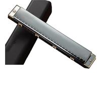 Principiantes Armónica Diatonic Harmonica Key Of C Piano Polifónico De 24 Agujeros Con Clave C Para Principiantes Instrumento De Nivel Básico De Autoaprendizaje(3)