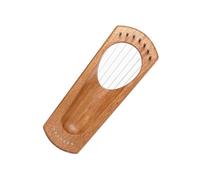 Principiantes arpa Arpa De 7 Cuerdas Piano De Dedo Madera De Cerezo Material De Haya Llave De Lira G Instrumento De Cuerda