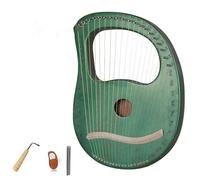 Principiantes arpa Arpa De Lira De 16/19 Cuerdas, Canción De Amor, Música, Laúd De Pulgar, Instrumento De Cuerda, Regalo Con Llave Para Afinar(19Light green)