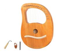 Principiantes arpa Arpa De Lira De 16/19 Cuerdas, Canción De Amor, Música, Laúd De Pulgar, Instrumento De Cuerda, Regalo Con Llave Para Afinar(Wooden16)