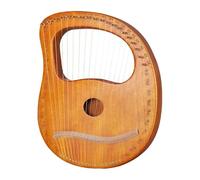 Principiantes arpa Arpa De Lira De 16/19 Cuerdas, Canción De Amor, Música, Laúd De Pulgar, Instrumento De Cuerda, Regalo Con Llave Para Afinar(Wooden19)
