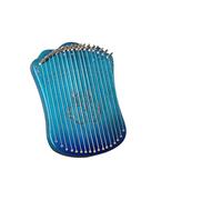 Principiantes arpa Arpa De Lira De 17 Cuerdas Cuerda De Arpa De Madera Maciza De Haya Portátil Con Púas De Llave Para Afinar Para Principiantes Y Adultos(Blue)