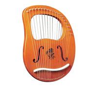 Principiantes arpa Arpa De Lira De 19 Cuerdas Arpa De Madera Instrumento De Cuerda De Metal Incluido Arpa De Tela De Caoba Cuerda De Metal(6)