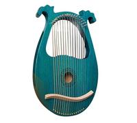 Principiantes arpa Arpa De Lira De 19 Cuerdas Arpa De Madera Instrumento De Cuerda De Metal Incluido Arpa De Tela De Caoba Cuerda De Metal(14)