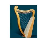 Principiantes arpa Arpa De Lira De Madera 19 Cuerdas Instrumentos De Cuerda Profesionales Accesorios Para Instrumentos Musicales Para Principiantes(Yellow)