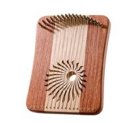 Principiantes arpa Fingerplay Lyre Harp 17 31 Cuerdas Portátil Pequeño Dedo Arpa Principiante Arpas Instrumentos Musicales Profesionales(17 C)