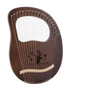 Principiantes arpa Instrumento Musical De Arpa De Madera De Caoba De 19 Cuerdas Para Amantes De La Música Clásica Principiante Fácil De Aprender(Reindeer B)
