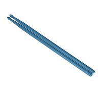 principiantes baquetas Crimson Yellow Blue Green Black Professional A Par Staticks Multi Colors Set Ligero (Color : Light blue)